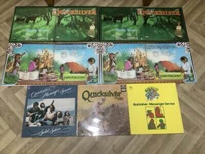 Job Lot Of 7 Quicksilver Messenger Service Albums