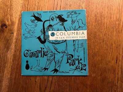 Charlie Parker - The Magnificent Charlie Parker (1955) 7" EP VG+
