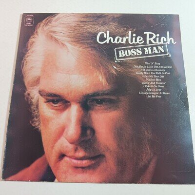 Charlie Rich / Boss Man 1972 COMPILATION LP / BEST OF HITS / EX / FAST POST