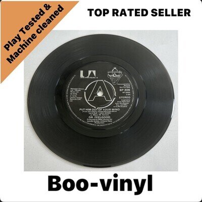 Dr. Feelgood - Put Him Out Of Your Mind - Promo 7" Vinyl Record EX Condition