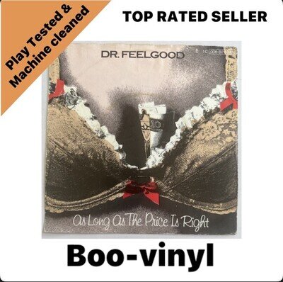 Dr Feelgood As Long As The Price Is Right German Issue Vinyl EX / VG
