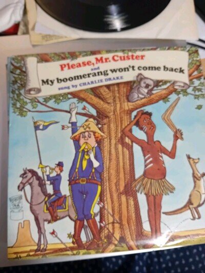 Charlie Drake My Boomerang Won't Come Back. 7"45 Vinyl Single Record Iss. 1972