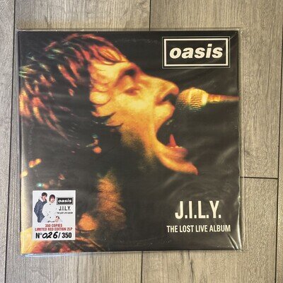 Oasis – J.I.L.Y. The Lost Live Album 2LP (Limited Red Edition, 26/350)