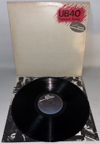 UB40 – Present Arms – 1981 Vinyl LP - Epic EPC 85126