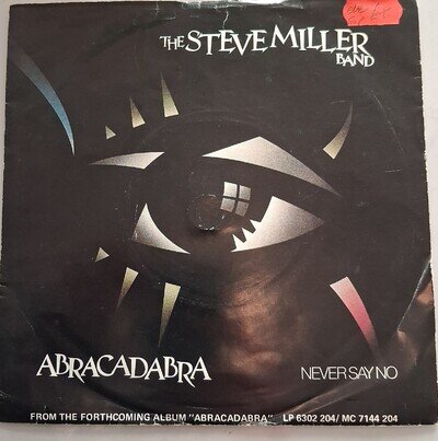 The Steve Miller Band - Abracadabra (1982 7inch Vinyl Single) VG/VG
