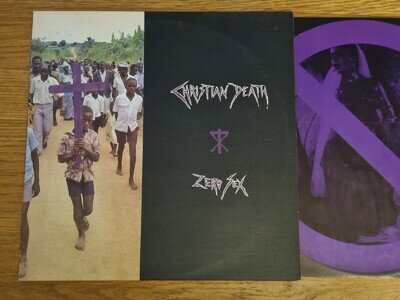 Christian Death – Zero Sex Jungle Records – JUNG 50T 1989 12” Deathrock Gothic