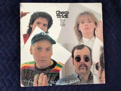 Cheap Trick One on One vinyl LP record .