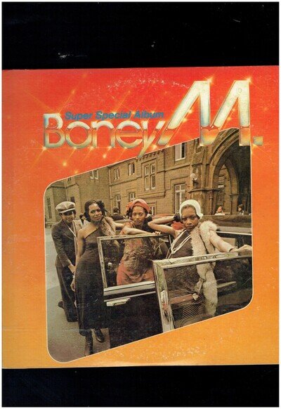 BONEY M BEST RASPUTIN VOODOO NIGHT DANCING IN THE STREET VINYL ALBUM JAPAN