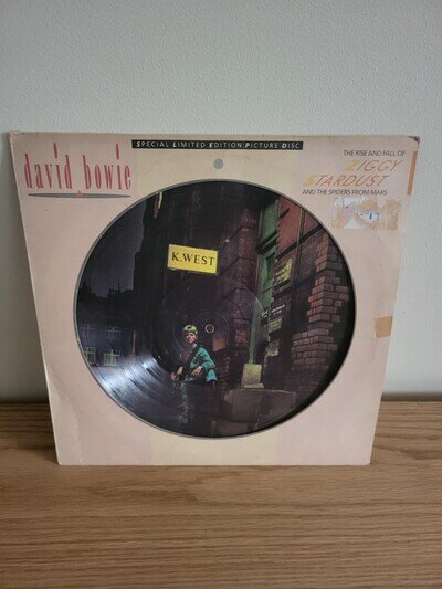 David Bowie - The Rise and Fall of Ziggy Stardust Picture Vinyl Disc