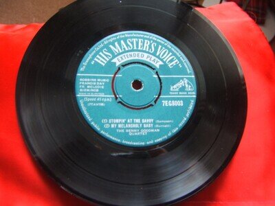 45RPM 7" EP RECORD - BENNY GOODMAN QUARTET