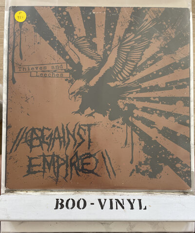 Against Empire - Thieves And Leeches hardcore / punk vinyl lp record EX / VG+