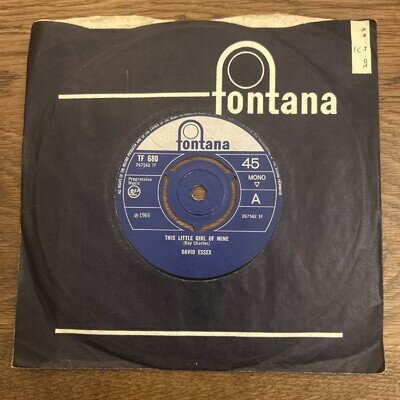 Mod Soul David Essex – This Little Girl Of Mine Fontana – TF 680