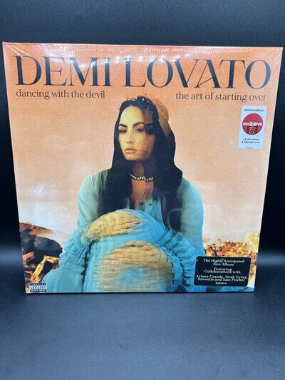 Demi Lovato DOUBLE LP: "Dancing With The Devil", RED VINYL, 2021, FACTORY-SEALED