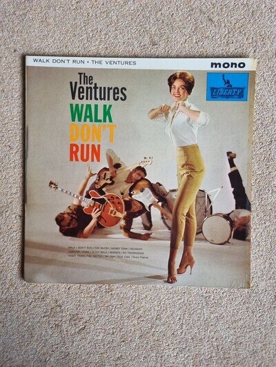 The Ventures - Walk Don't Run Vinyl LP Liberty Records UK 1962 Repress