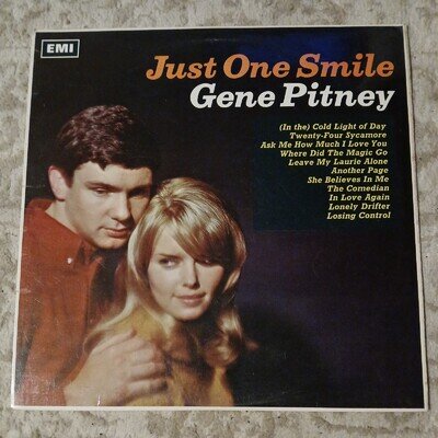 Gene Pitney - Just One Smile - 12" vinyl LP album