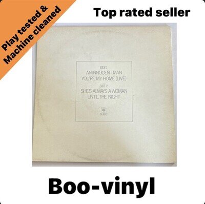 BILLY JOEL ~ An Innocent Man 12" 45rpm Picture Sleeve 1984 Ex / Vg+