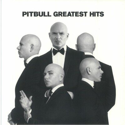 PITBULL - Greatest Hits - Vinyl (silver & black marbled vinyl LP)