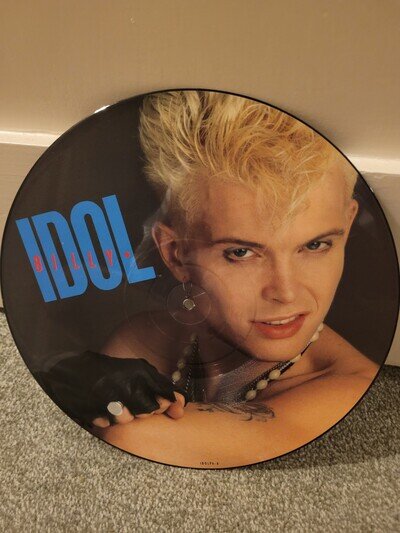 Billy Idol Rebel Yell 1985 UK 12" Vinyl Picture Disc Chrysalis IDOLP 6