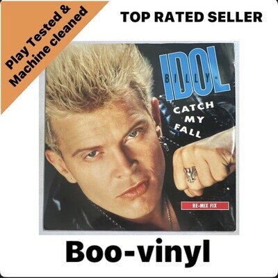 Billy Idol - Catch My Fall (Re-Mix Fix) - UK 12" Vinyl Record NM / EX