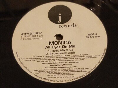 Monica - All Eyez On Me - 12" vinyl