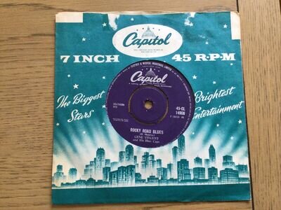 Gene Vincent: Rocky Road Blues : VG+/ EX 7” Vinyl Single Capitol Free Uk Post