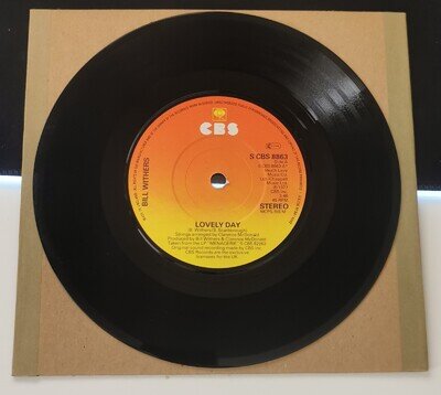 S CBS 8863 - Bill Withers - Lovely Day/Lovely Night For Dancing 7" Single
