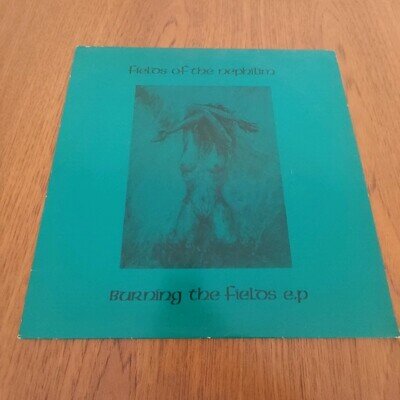 Fields of the Nephilim - Burning the Fields E.P - Original 1985 12" Vinyl E.P