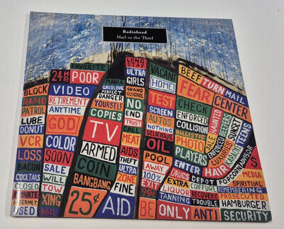 Radiohead - Hail To The Thief Vinyl 2xLP 45rpm 1A1 first press misprint 2003