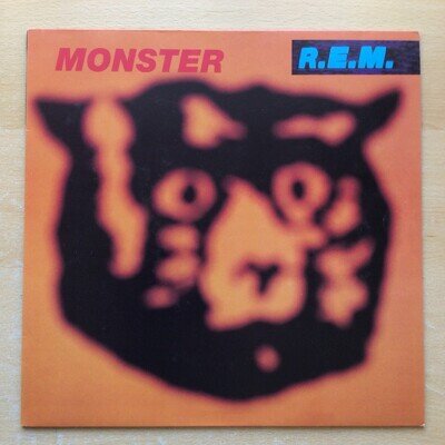 R.E.M. - MONSTER - LP - 1994 - WARNER BROS. 9362-45740-1 - PLAYS VG+