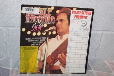 Merle Haggard Sings BBC Gramaphone Library 12" Vinyl LP B6