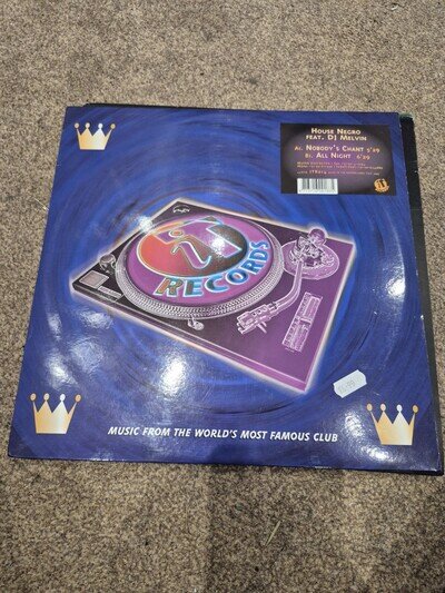 House Negro Feat. DJ Melvin - Nobody's Chant (12")