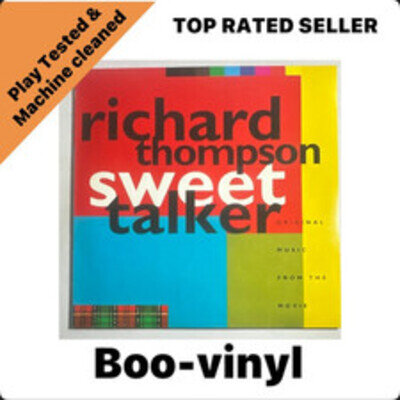 Richard Thompson - Sweet Talker (Original Music From The Movie) Vinyl Lp EX / EX