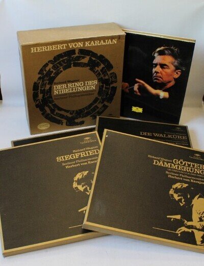 RICHARD WAGNER Der Ring Des Nibelungen 19x 12" Vinyl 1970 German Pressing L28
