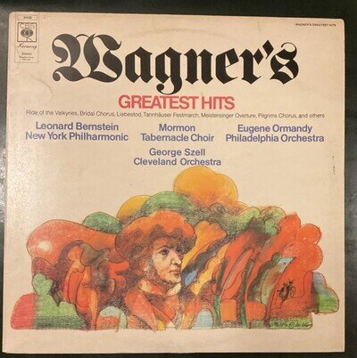 Wagner’s Greatest Hits 1971 Vinyl Compilation LP (PLAY TESTED)