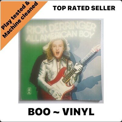 Rick Derringer - All American Boy 1973 Vinyl LP Epic EX / VG+