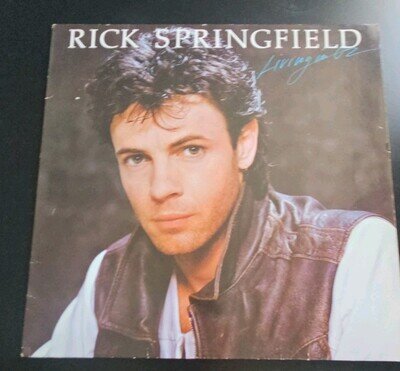 Rick Springfield Living in oz LP Vinyl Record
