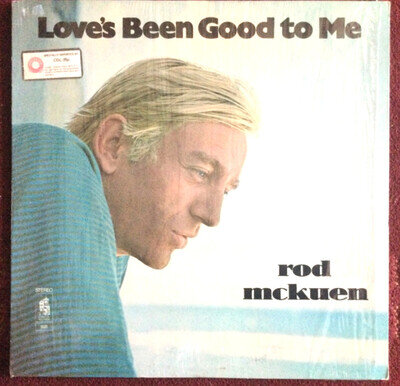 Rod McKuen - loves been good to me , excellent condition us import vinyl album