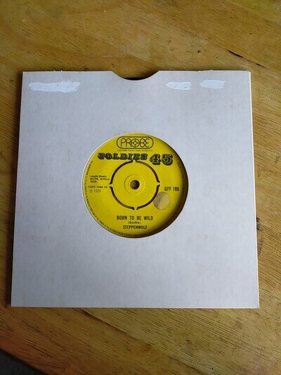 Steppenwolf 7" Single Probe GFF 108 Born To Be Wild/Magic Carpet Ride
