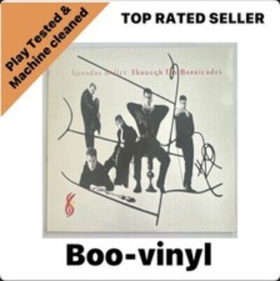 Spandau Ballet - Through The Barricades Lp Vinyl Record EX / VG+