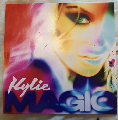 KYLIE MINOGUE - MAGIC Yellow Limited Edition 7" Vinyl Record