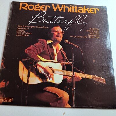 Roger Whittaker / Butterfly REISSUE VINYL LP / FOLK POP / EX / £5 FLAT POST
