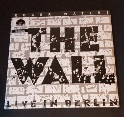 ROGER WATERS 2LP THE WALL LIVE IN BERLIN RSD CLEAR VINYL - NEW & SEALED