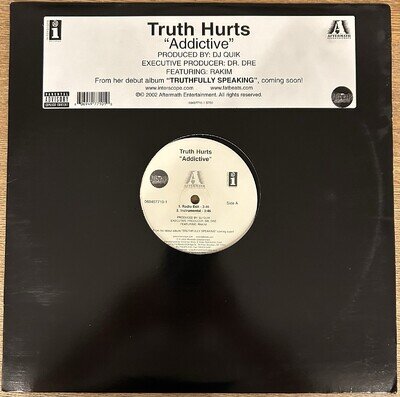 Truth Hurts Addictive 12" Vinyl Record Featuring Rakim, 2002