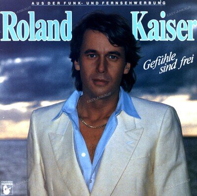 Roland Kaiser - Gefühle Sind Frei LP 1983 (VG+/VG+) '