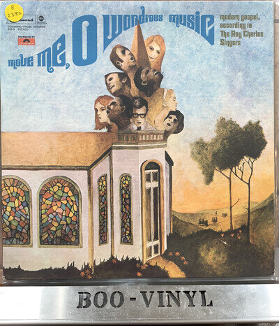 RAY CHARLES SINGERS Move Me,O Wondrous Music LP Command gospel EX+ Con