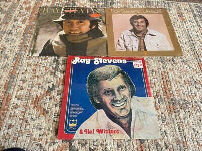 RAY STEVENS LOT OF 3 LP'S 1 IS NEW AND FACTORY SEALED ALL LISTED