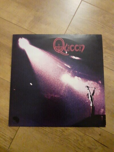 Queen Debut LP 1973 UK EMI KIP Huggypoo Kissy Again! 3U/3U Pressing Vinyl is VG+