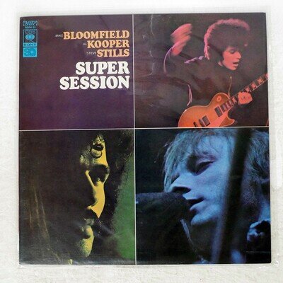 MIKE BLOOMFIELD SUPER SESSION CBS SOPN83 Japan 4CHANNEL VINYL LP
