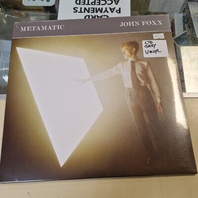 John Foxx : Metamatic VINYL 45th Anniversary 12" Album Coloured Vinyl (Limited
