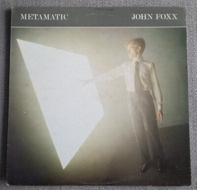 john foxx rock vinyl album